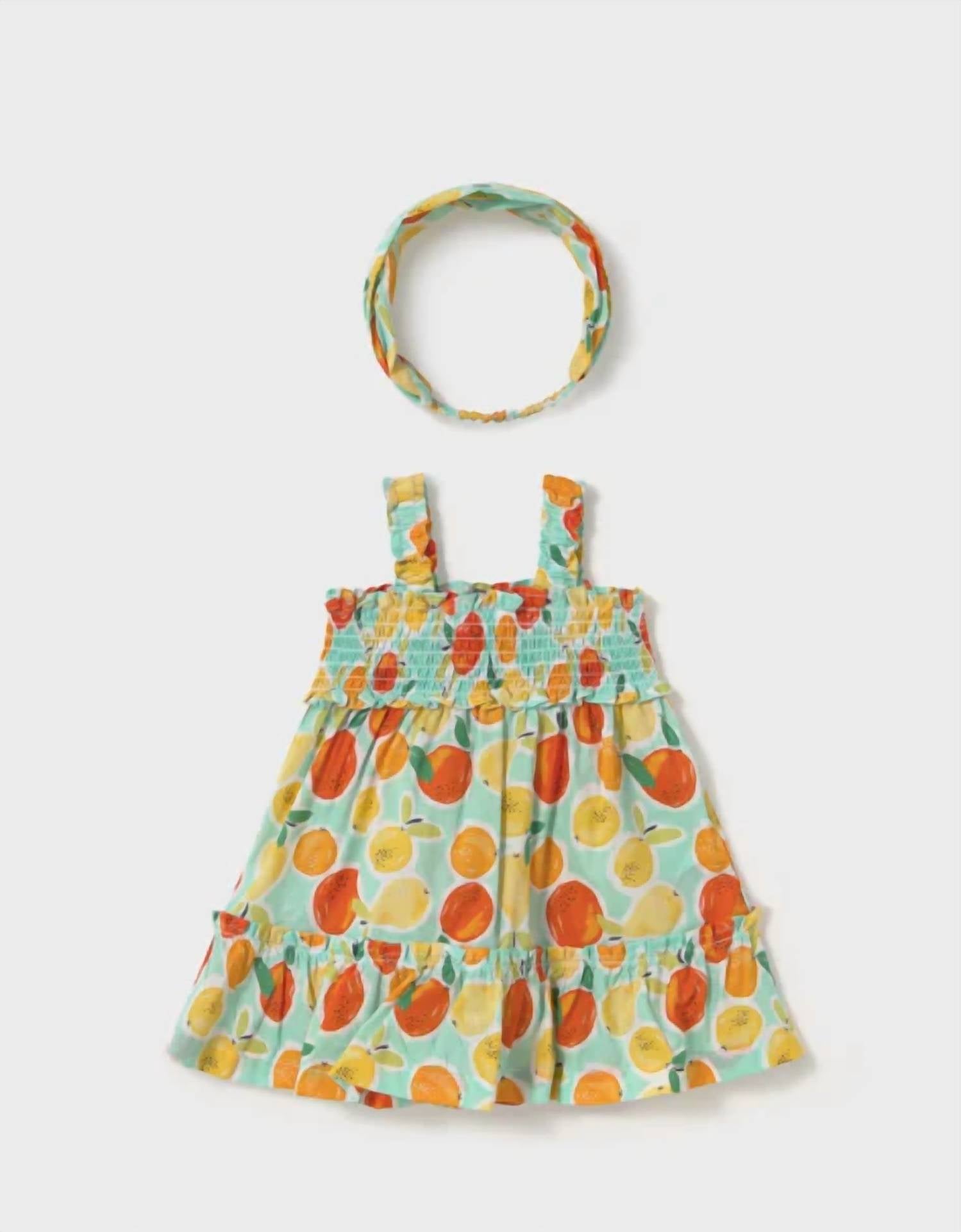 Mayoral - Girl's Two Piece Sundress With Headband