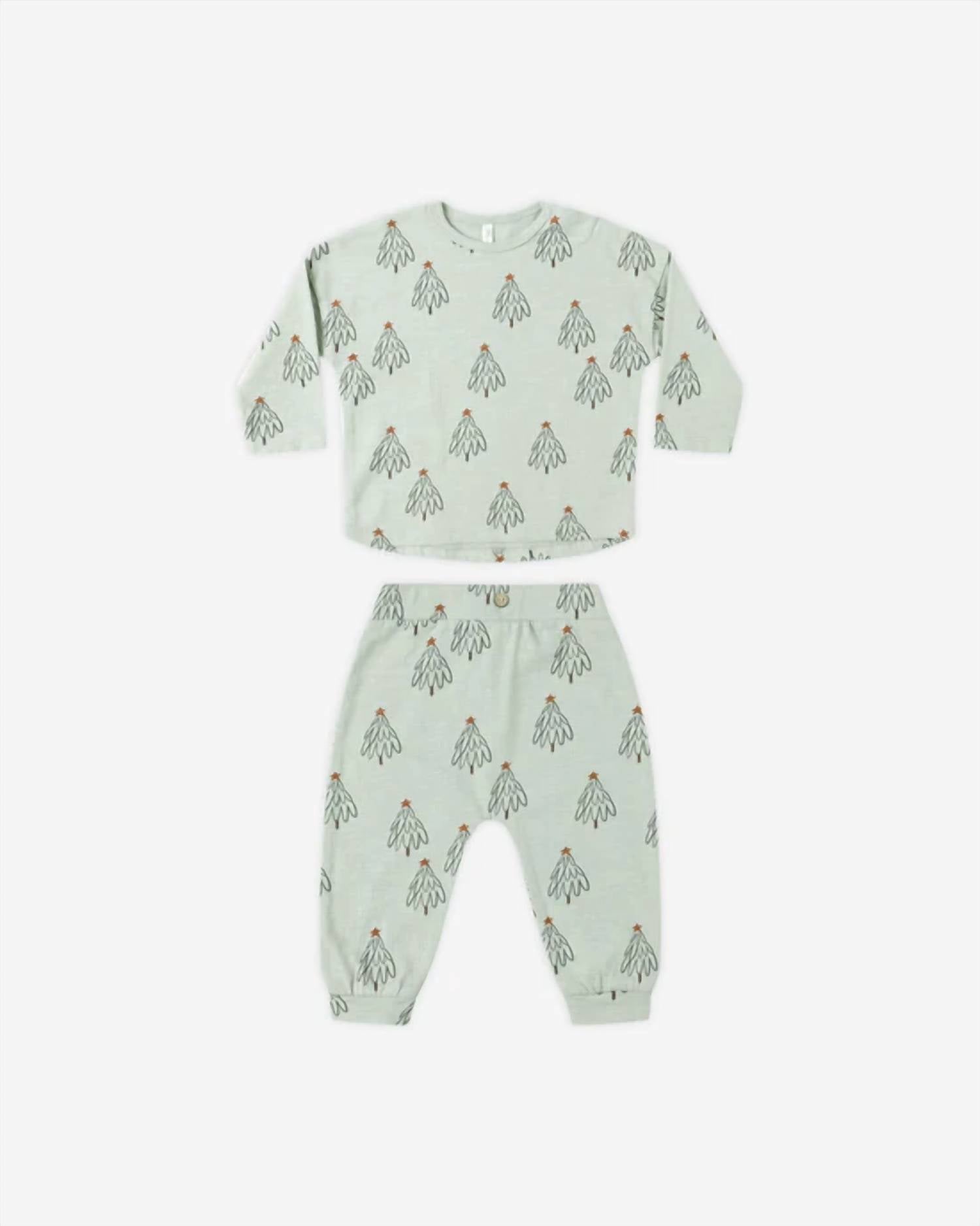 Rylee + Cru - Boy's Long Sleeve Tee + Pant Set