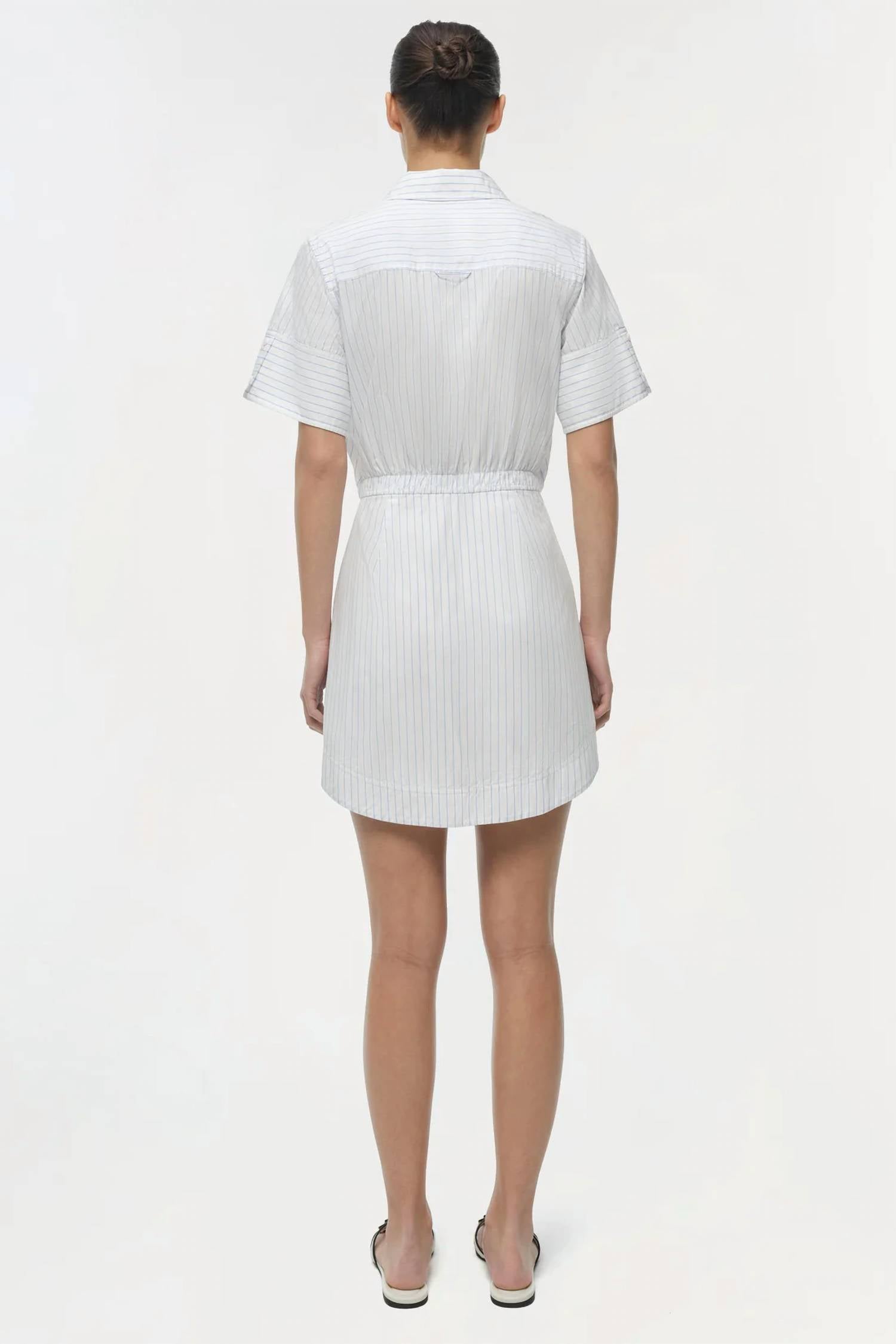 Simkhai - Marcy Cotton Mini Shirt Dress