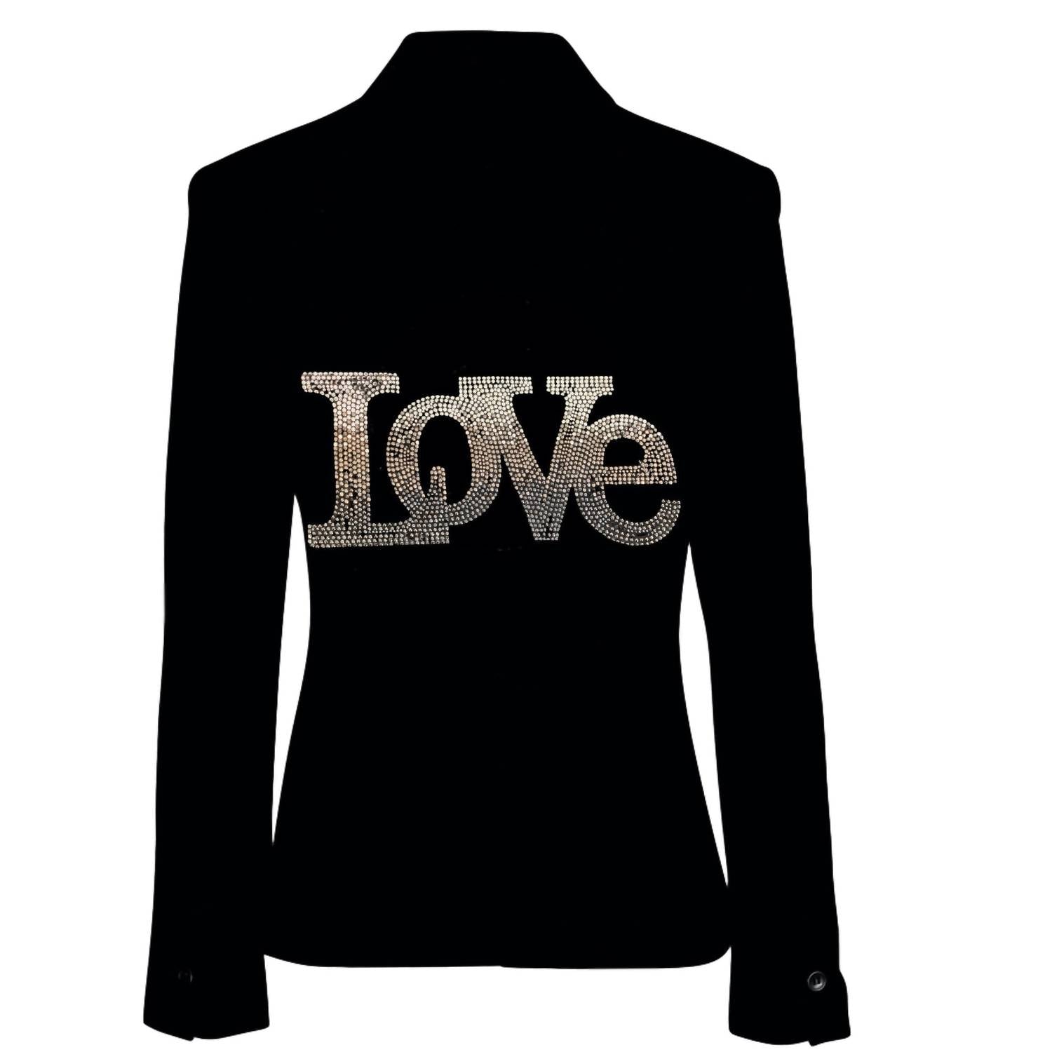 Hipchik - Crystals Ombre Love Blazer