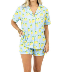 Katydid - Zesty Lemons Two Piece Pajama Set