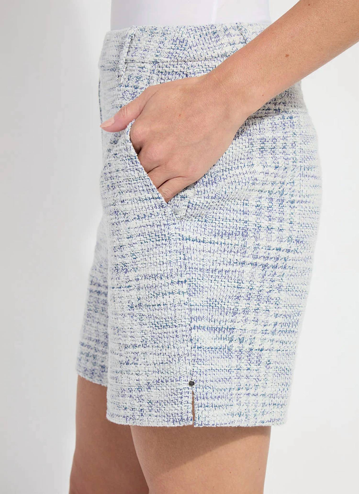 Lysse - Lily Summer Azzurro Tweed Short