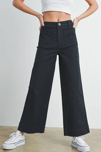 Buttermelon - Wide Leg Long Length Jeans