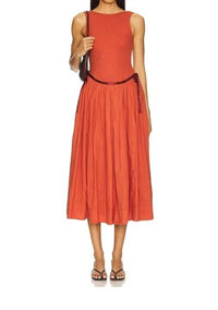 Free People - Women's Solid Midi Dress