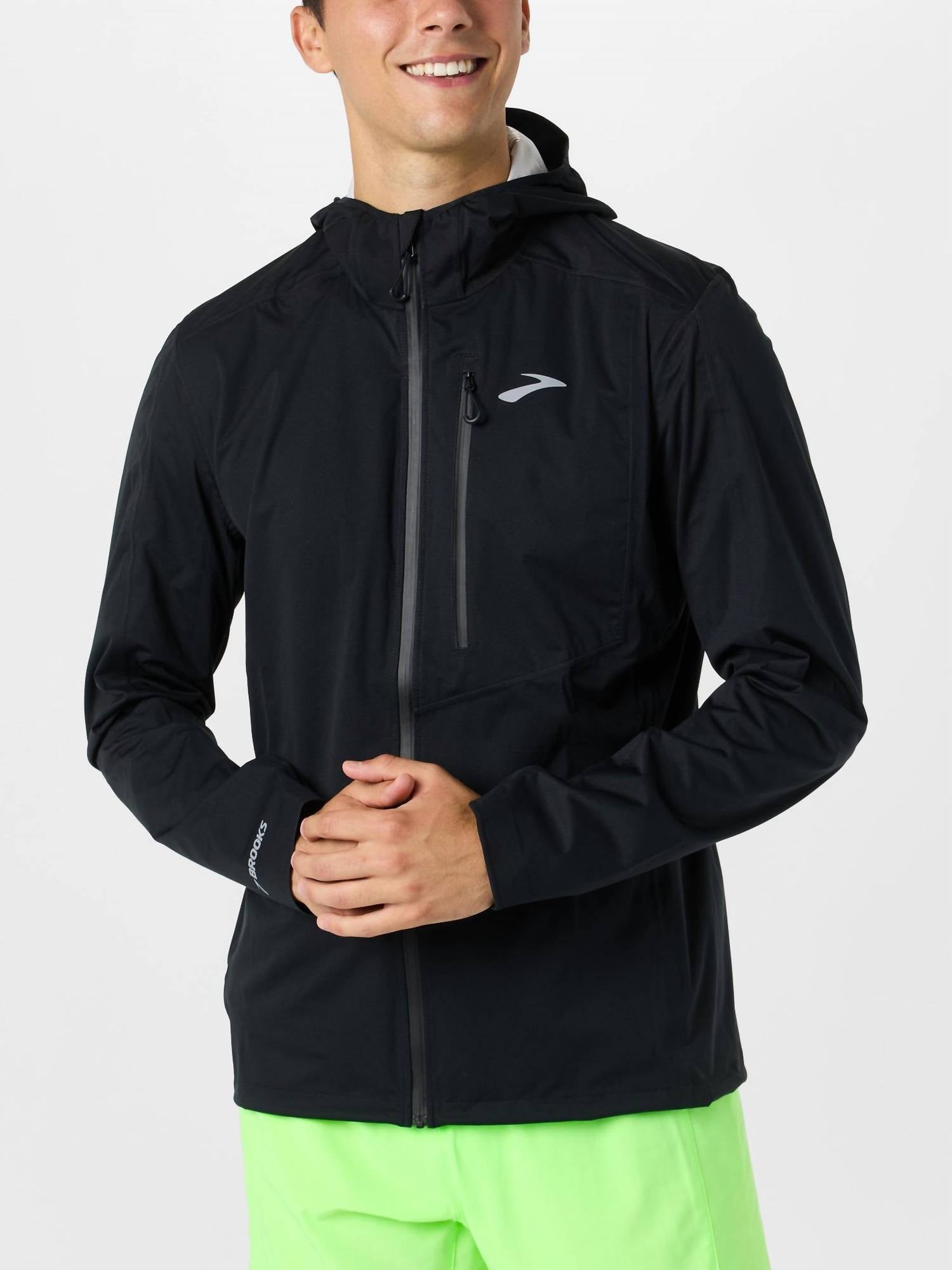 BROOKS High Point Waterproof Jacket in black - women's jacket