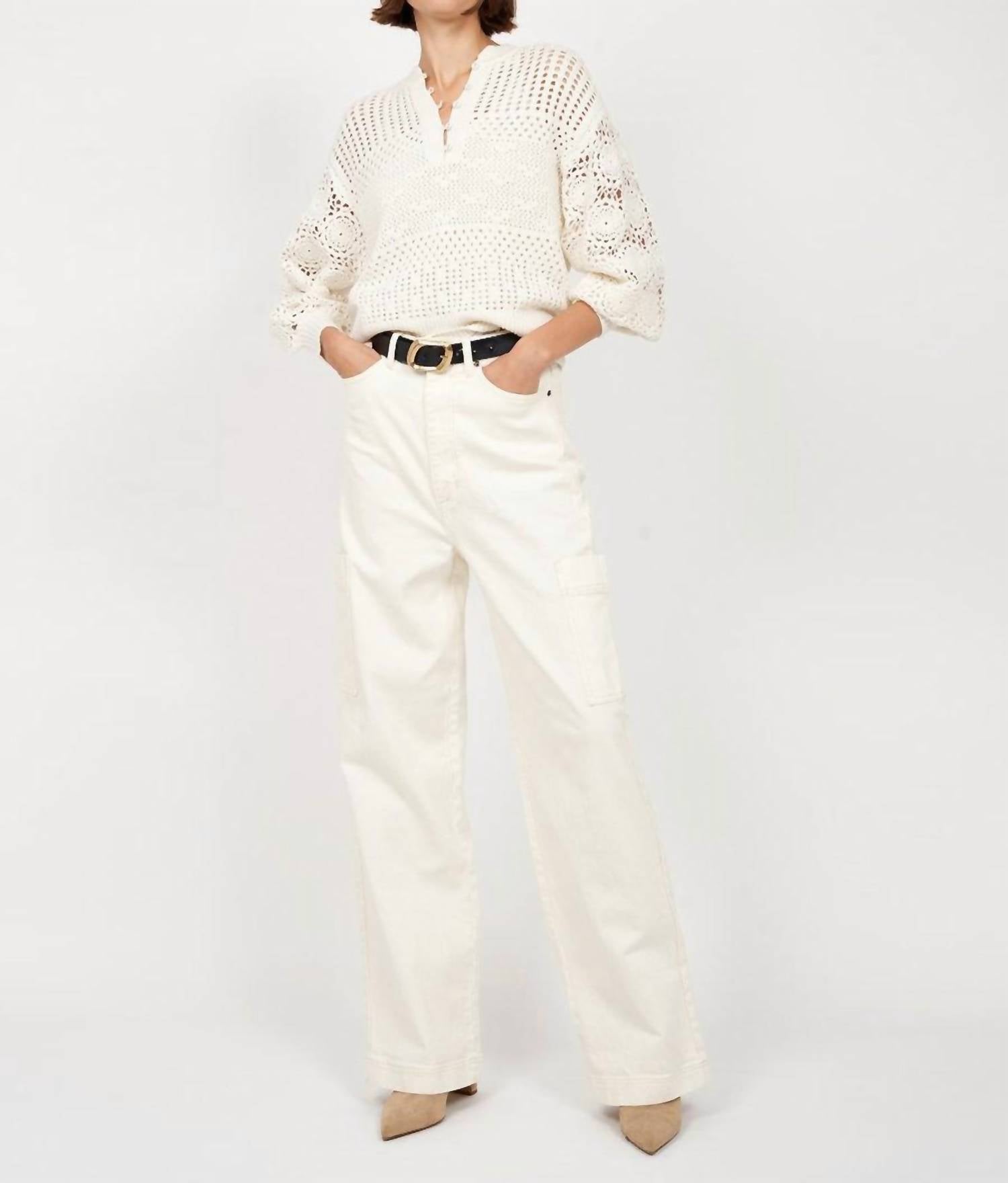 Ophilia Wide Cargo Jean