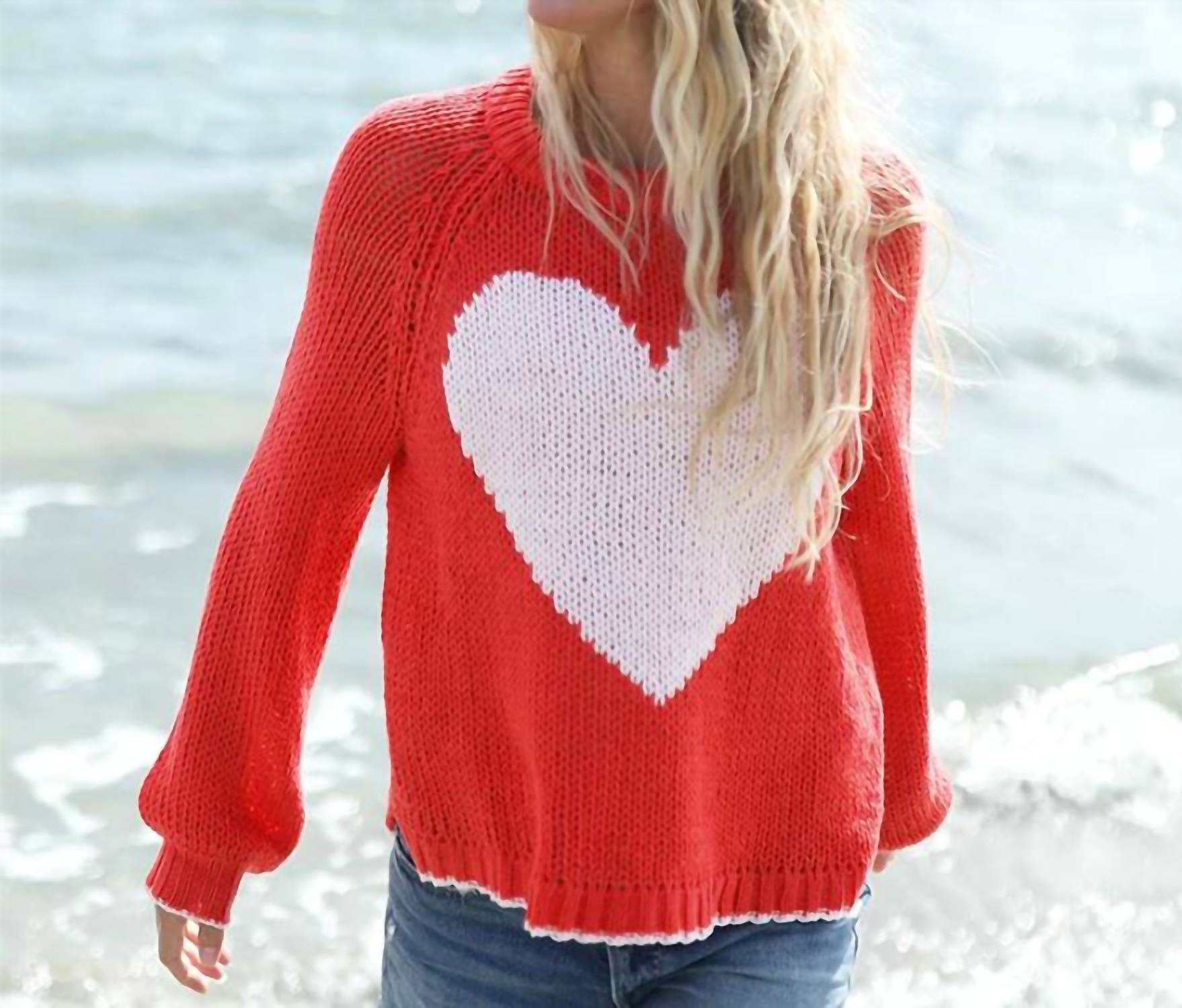 Wooden Ships - Ava Raglan Chunky Crew Cotton Sweater