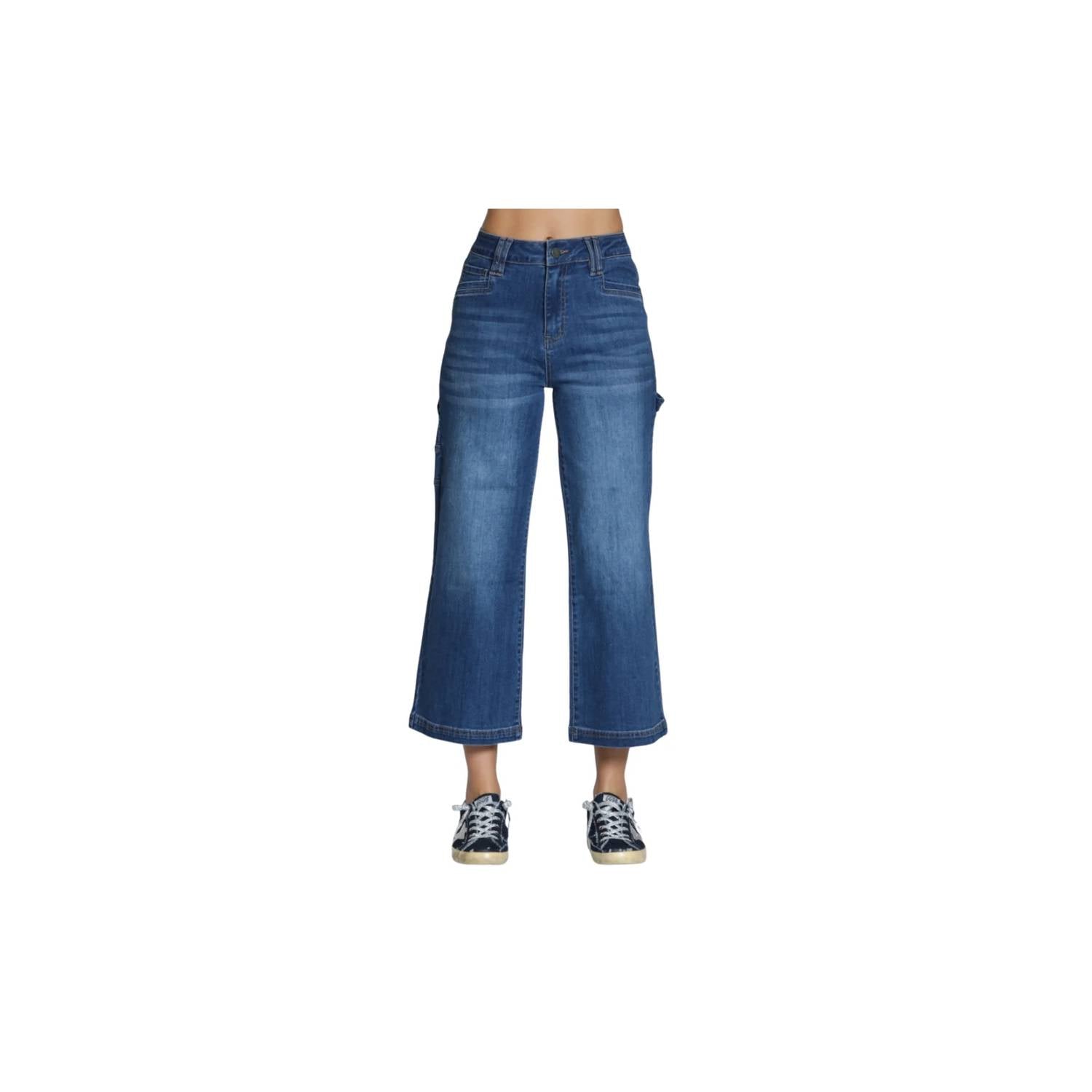 Apny - Carpenter High-rise Cropped Jean