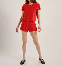 Suzie Kondi - Carpi Terry Tee