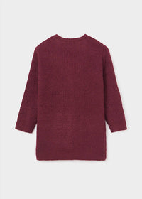 Mayoral - Girls' Metallic Knit Cardigan