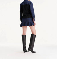 Theo The Label - Women's Demeter Trapunto Hem Skirt