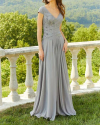 Morilee - Crystal Beaded Lace Gown