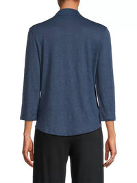Majestic Filatures - Stretch Linen 3/4 Sleeve Shirt