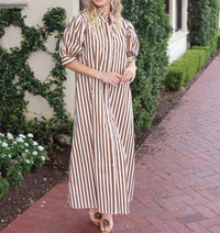 Karlie - Abigail Stripe Maxi Dress