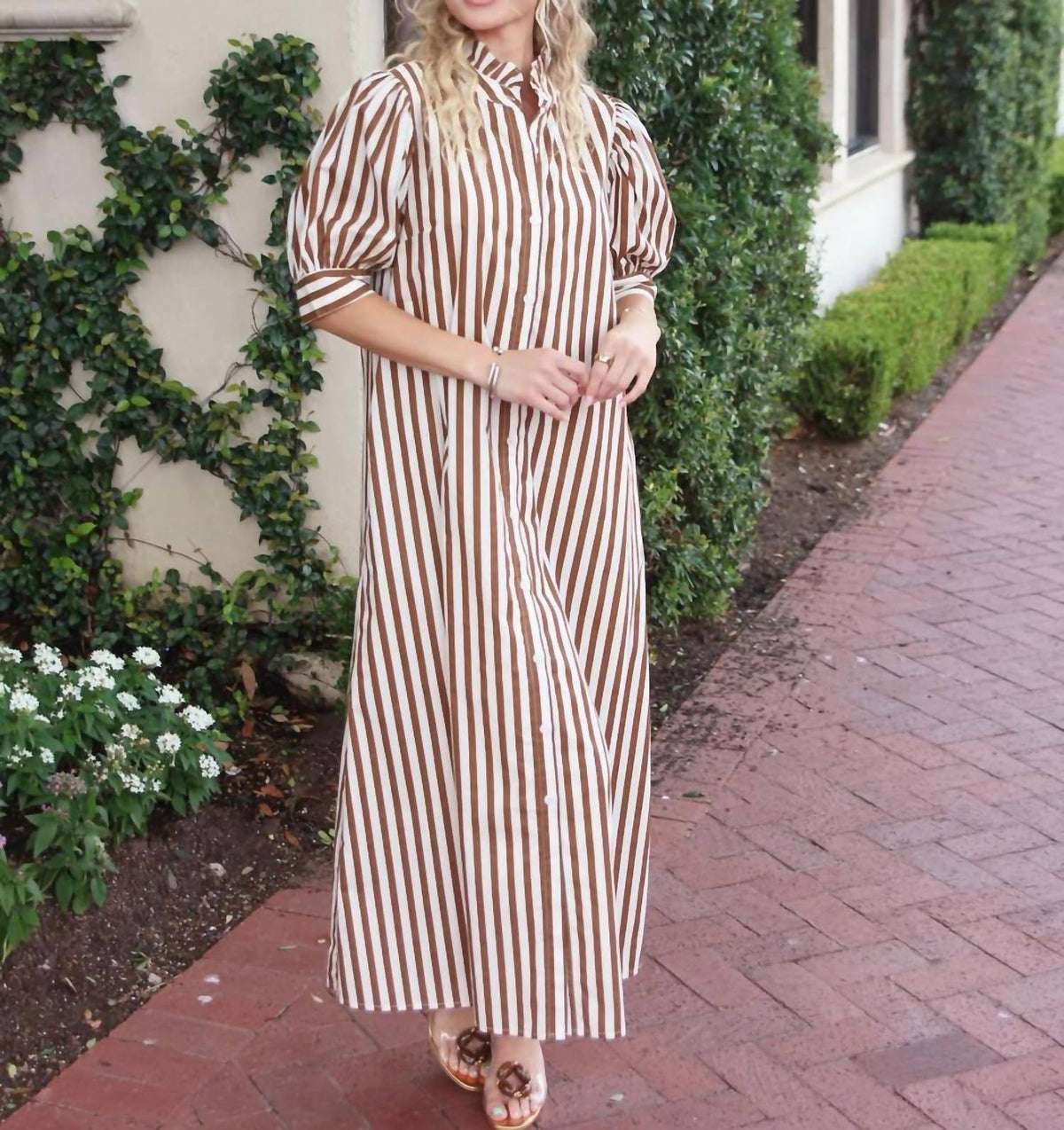 Karlie - Abigail Stripe Maxi Dress