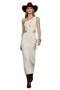 Pretty Garbage - Knit Cutout Midi Dress