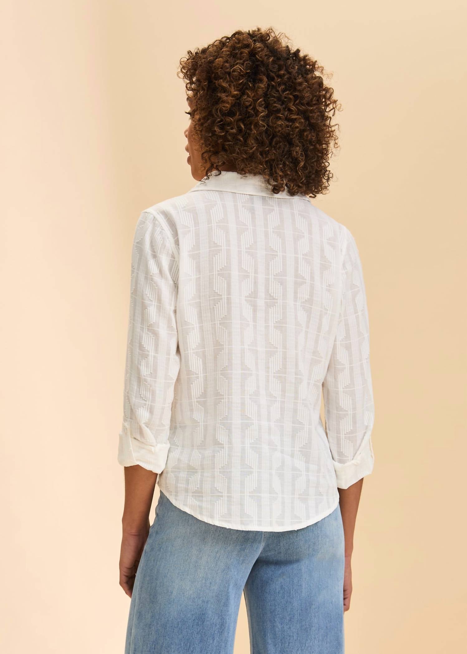 Fdj - Split Neck Top