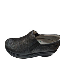 Klogs Footwear - Women's Floral Naples Leather Clog