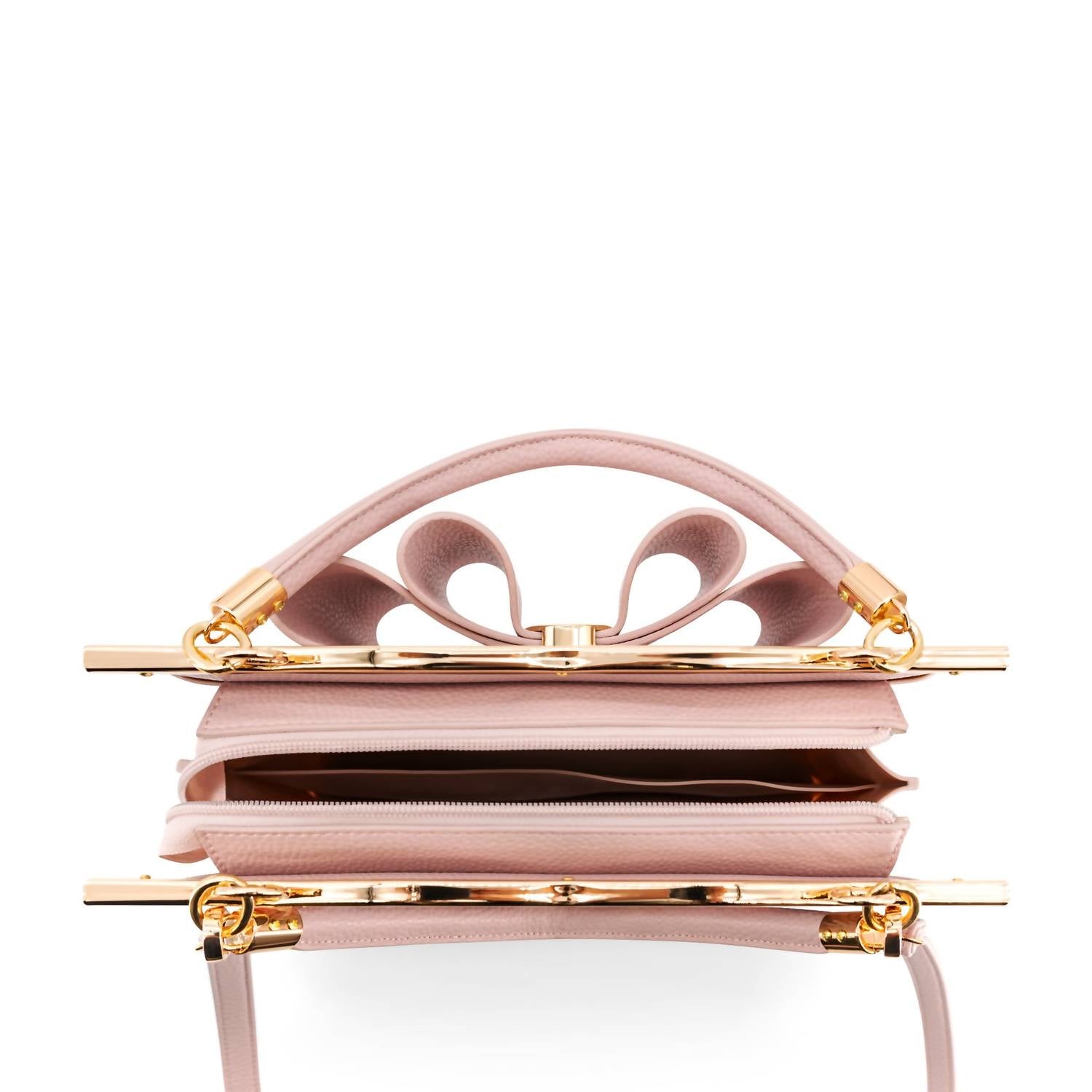 Like Dreams Women's Amelie Floral Bow Crossbody Bag in blush - women's bag - alternate view
