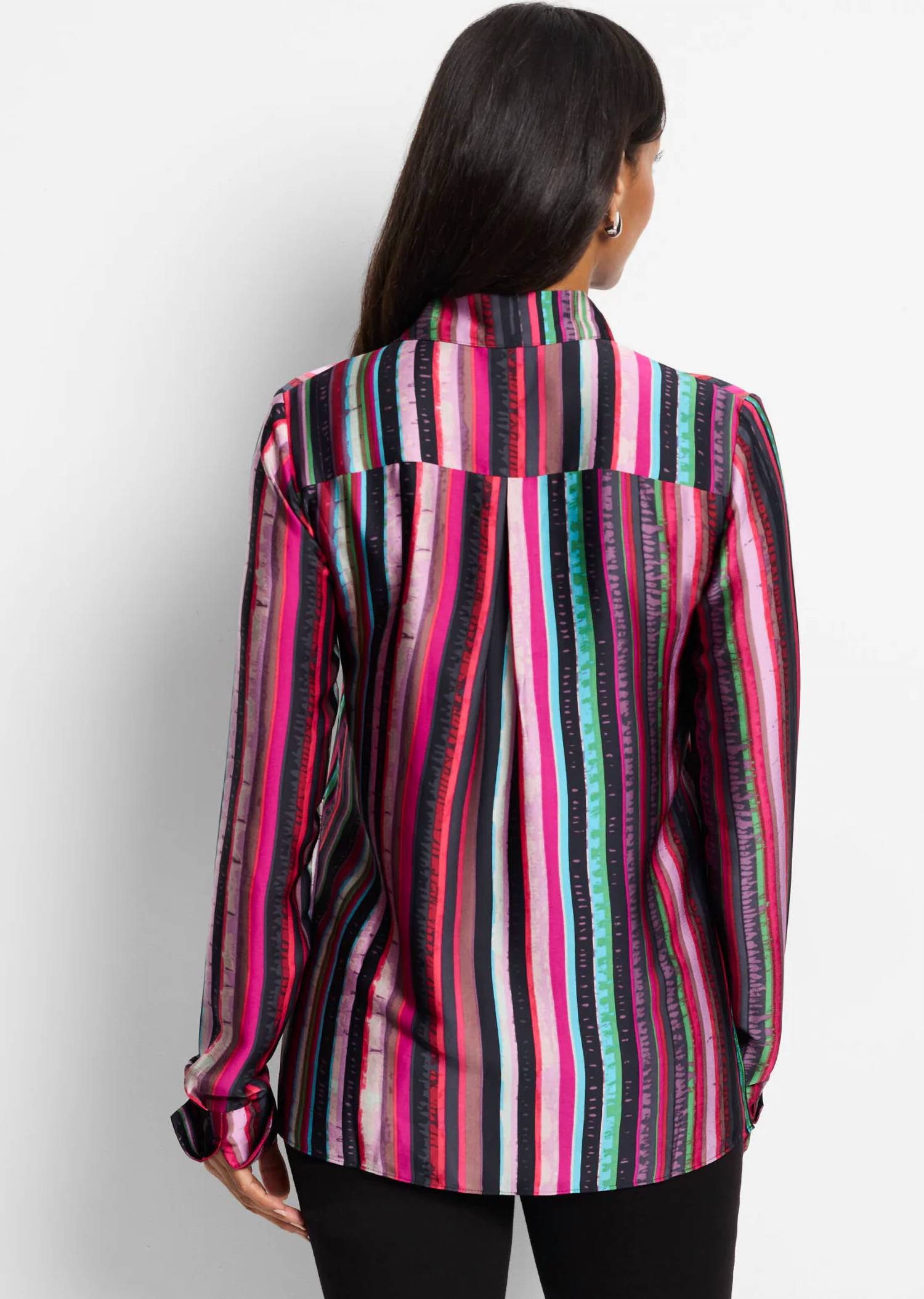 Nic + Zoe - Vivid Vision Stripe Shirt