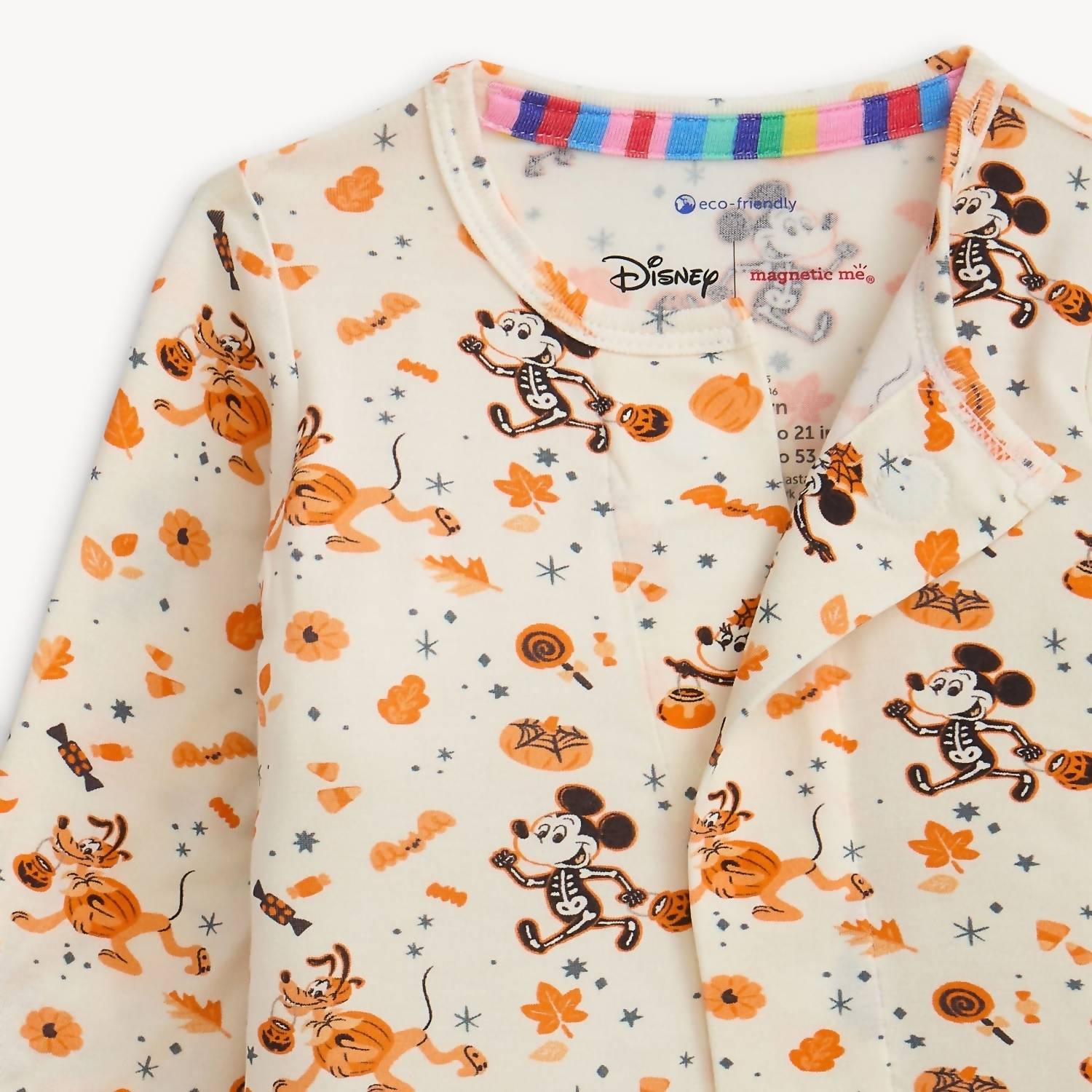 Magnetic Me - Boy's Disney Mickey's Spooky Season Modal Magnetic Convertible Coverall