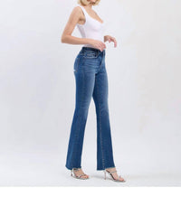 Lovervet - Raw Hem Bootcut Jeans