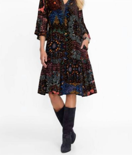 Johnny Was - Nash Midi Burnout Dress