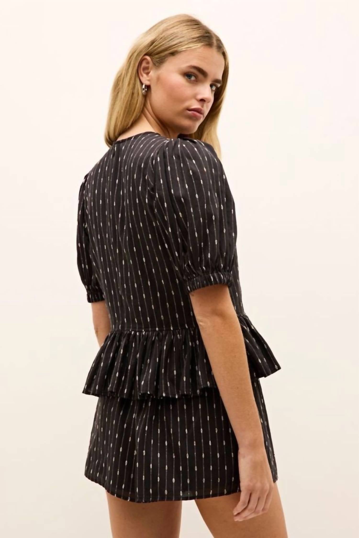 Marie Oliver - Estella Short Sleeve Top