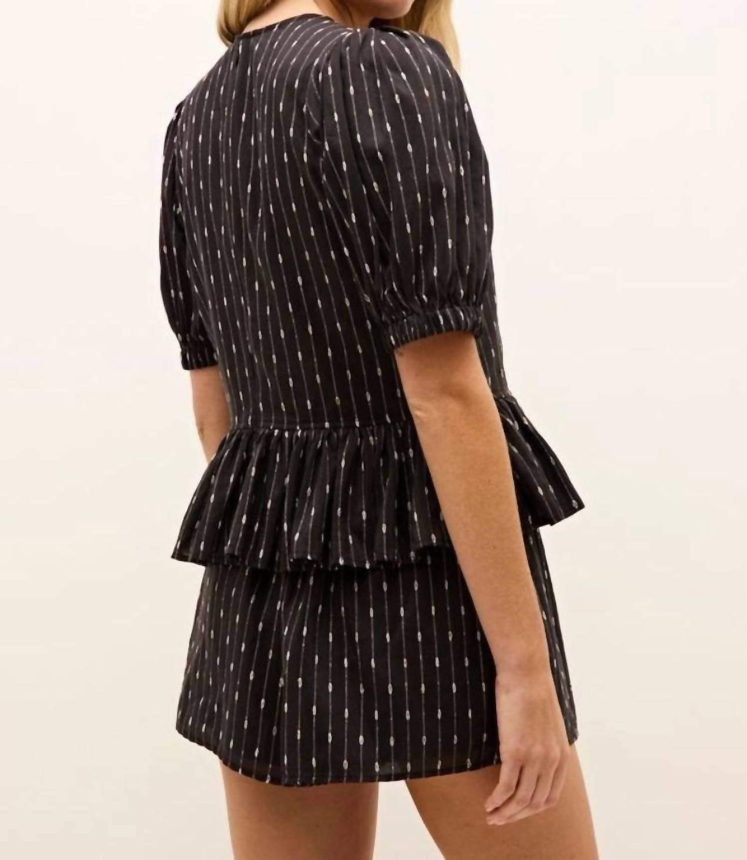 Marie Oliver - Estella Short Sleeve Top