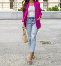 Grace And Lace - Premium Denim High Waisted Mom Jeans