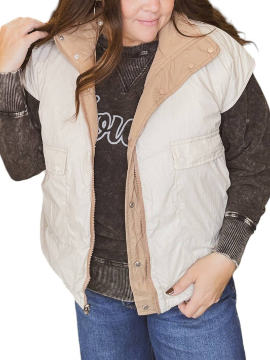 Blakeley - Midwesterner Reversible Puffer Vest-CURVY