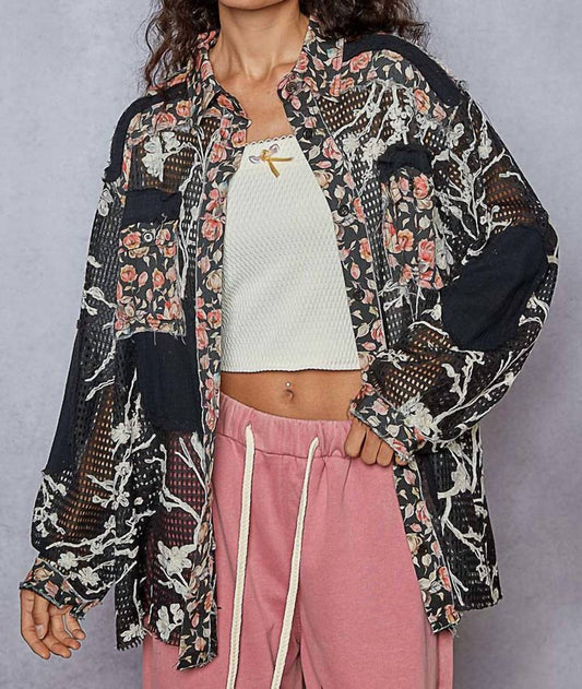 Pol - Raquel Button Front Shirt