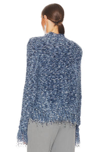 L'Agence - Azure Tweed Double Breasted Suit
