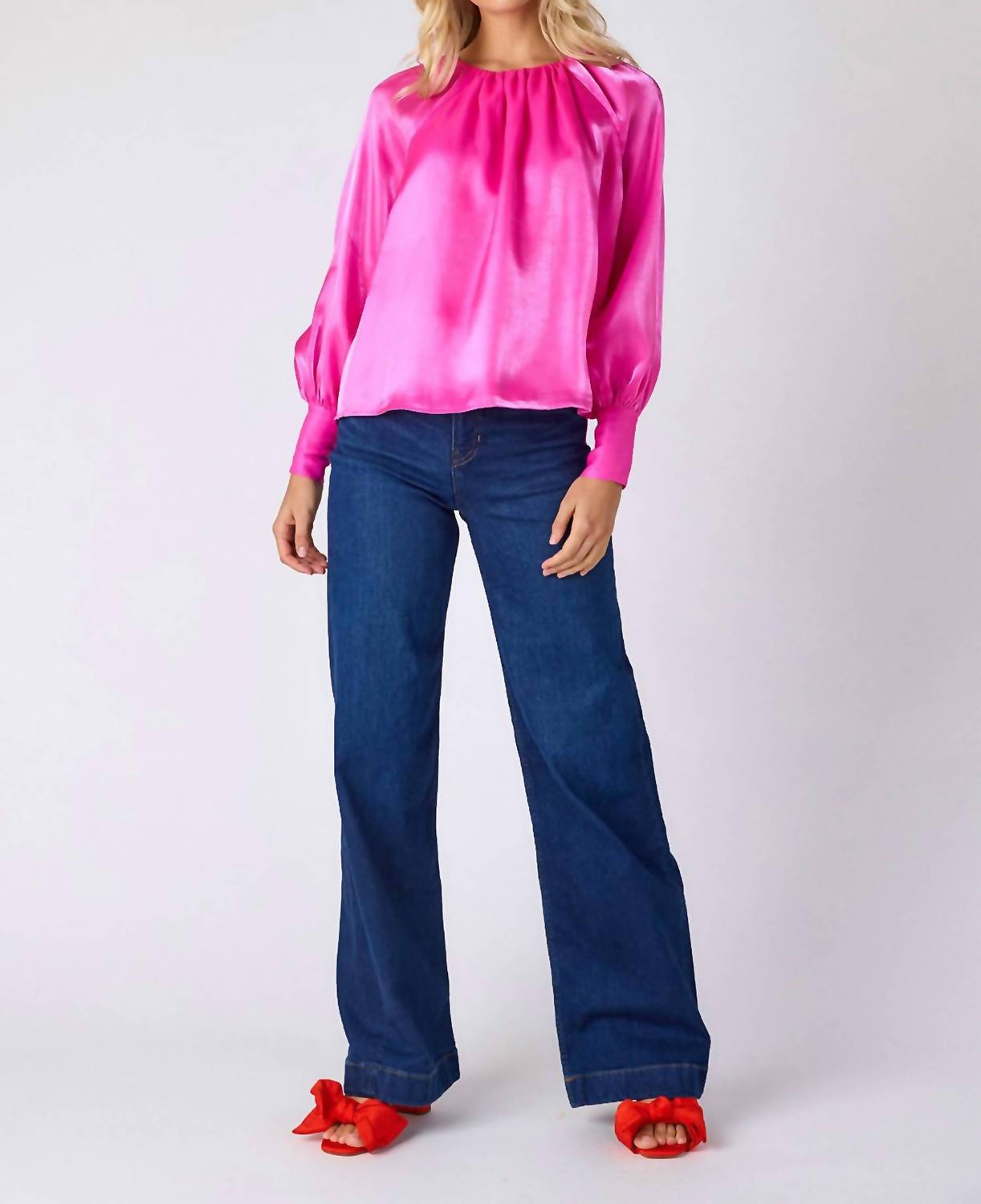Crosby By Mollie Burch - Elizabeth Long Sleeve Blouse