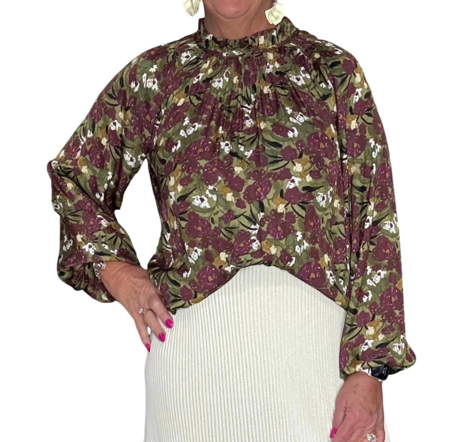 Grade & Gather - Balloon Sleeve Blouse