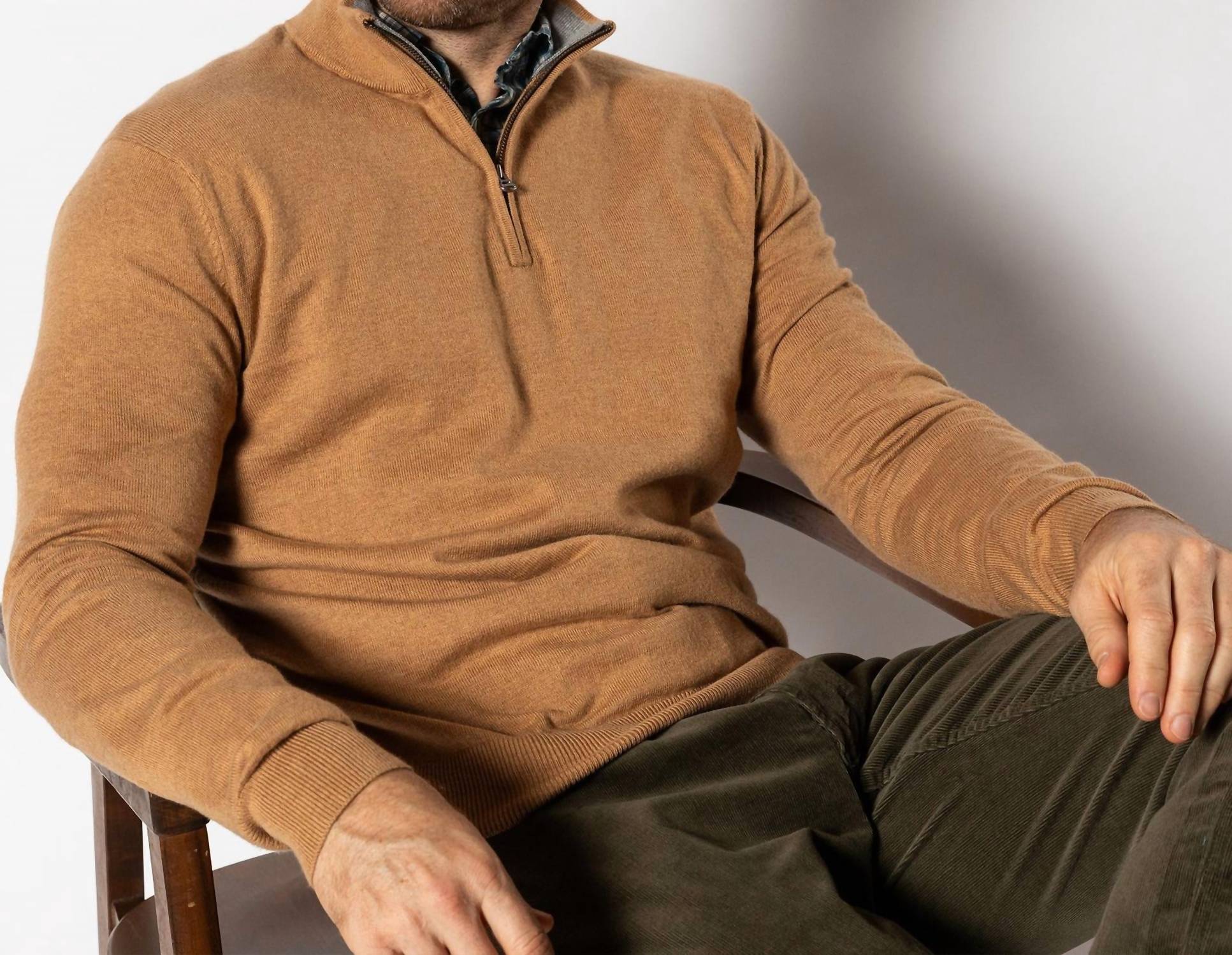 Duck Head - Ridley Quarter Zip Sweater