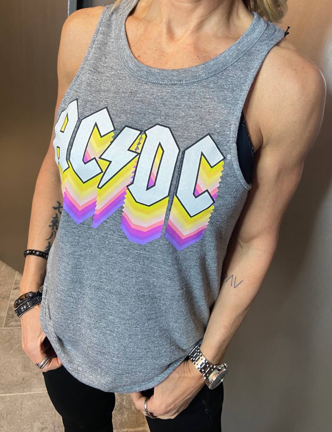 Chaser - Acdc Graphic Tank Top