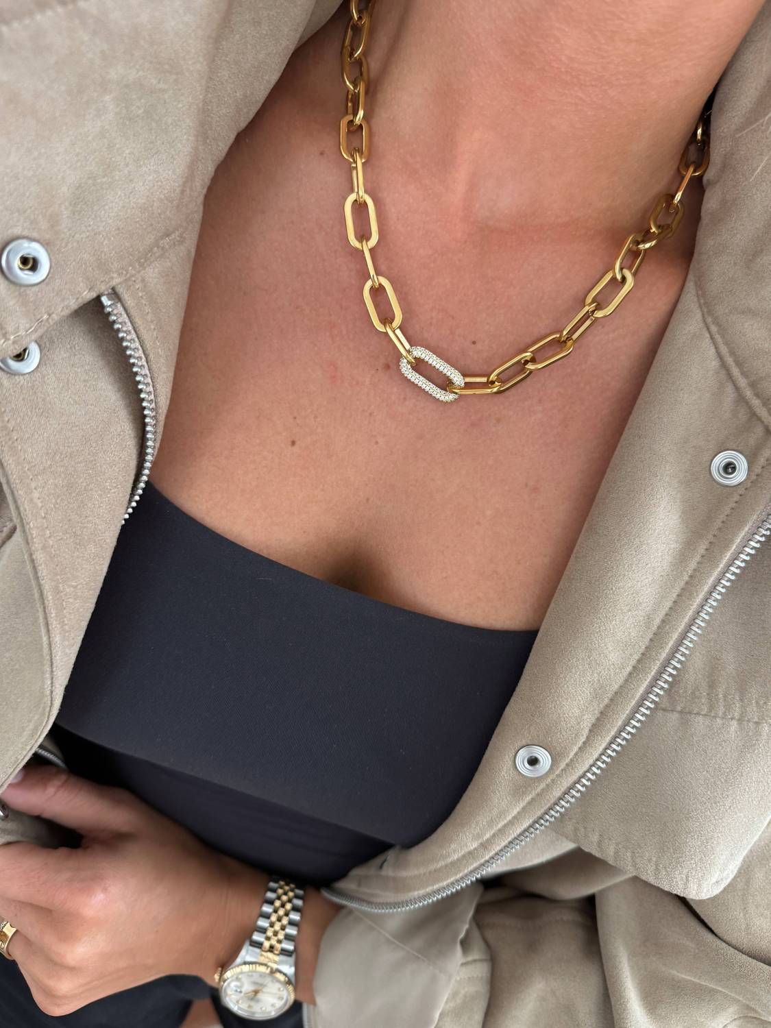 Chansuttpearls - The Ava Chain Necklace