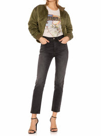 Re/Done - Double Needle Crop Jeans