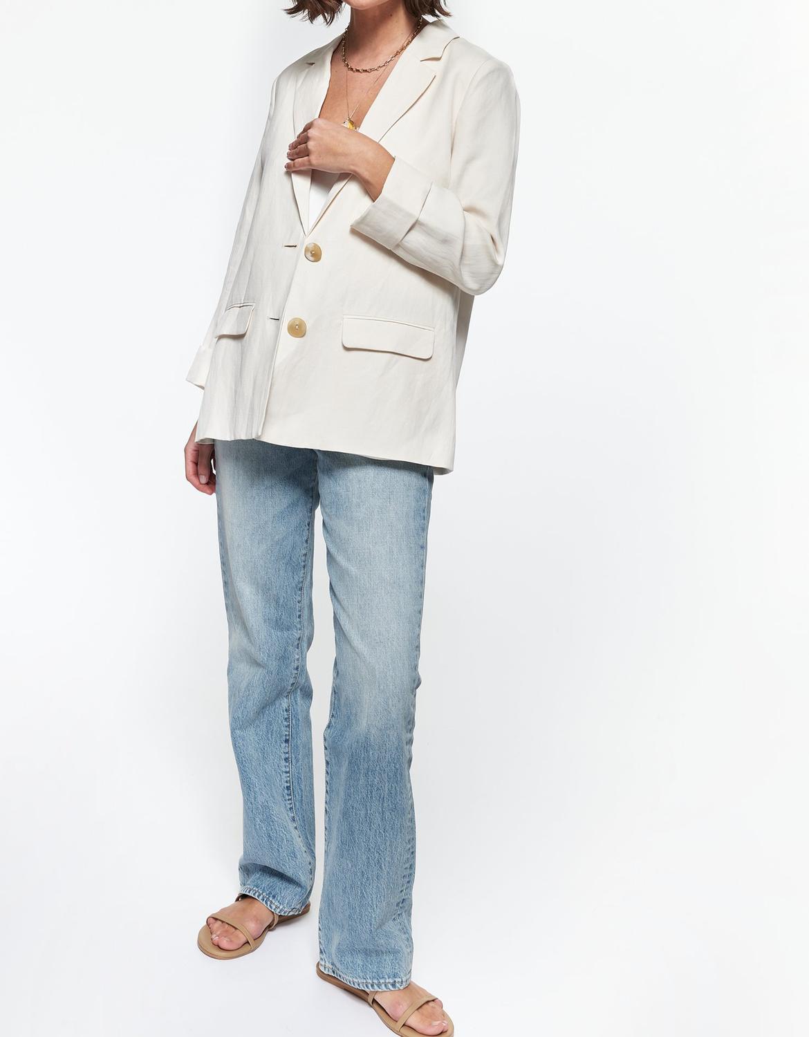 OWEN LINEN BLAZER
