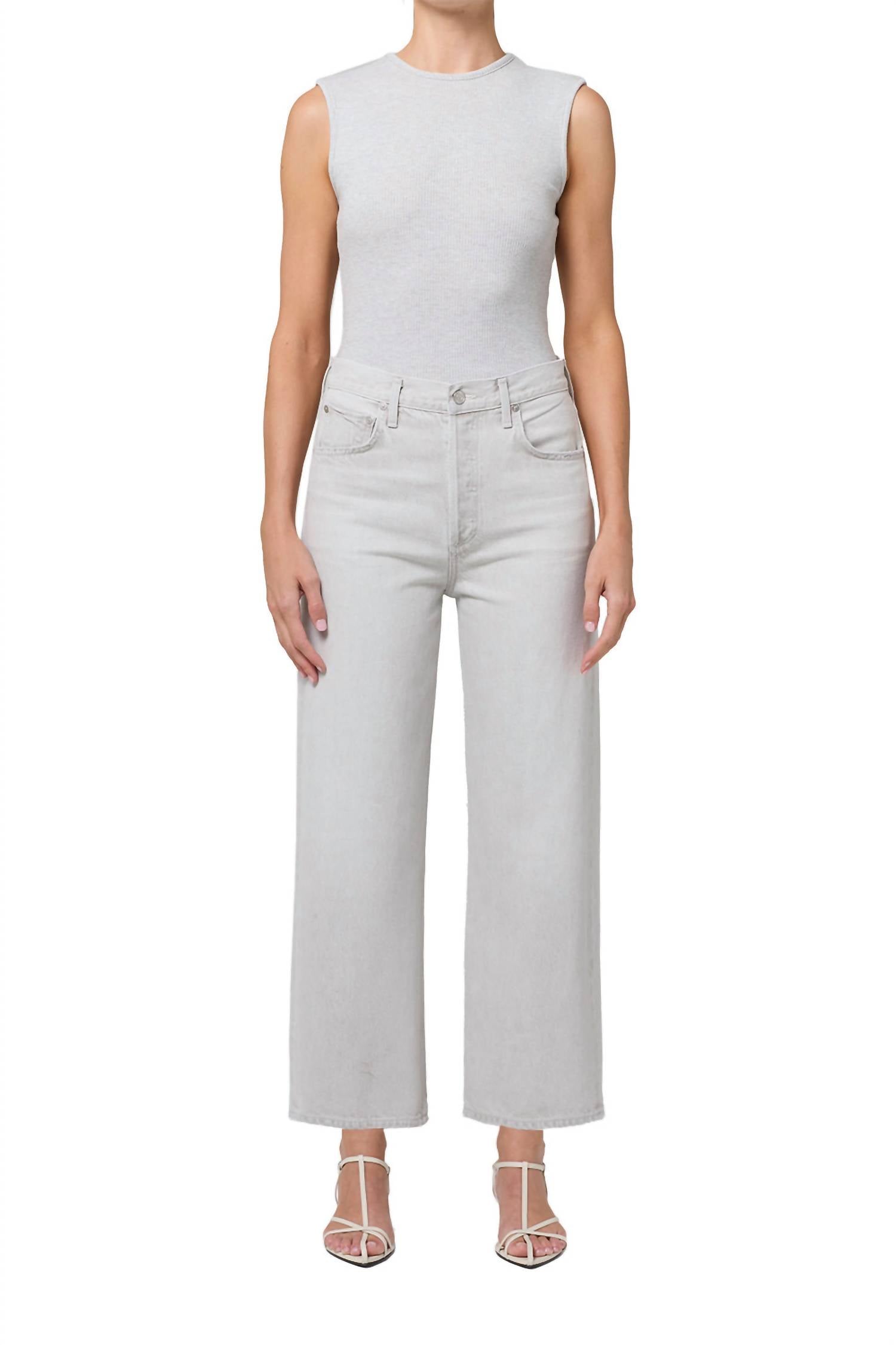 Agolde - Ren High Rise Wide Leg Jeans