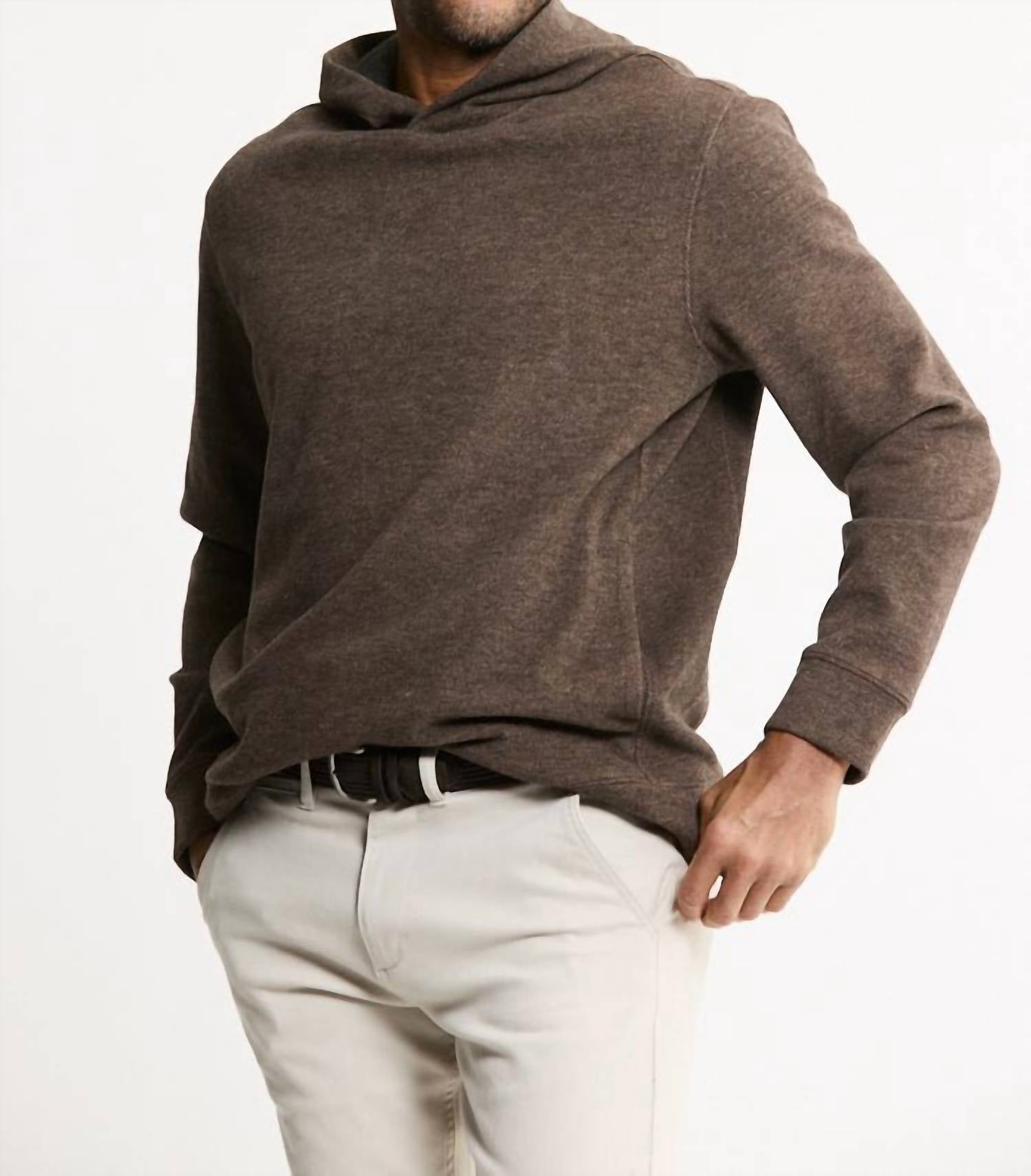 Jachs New York - Wool Blend Pullover Hoodie