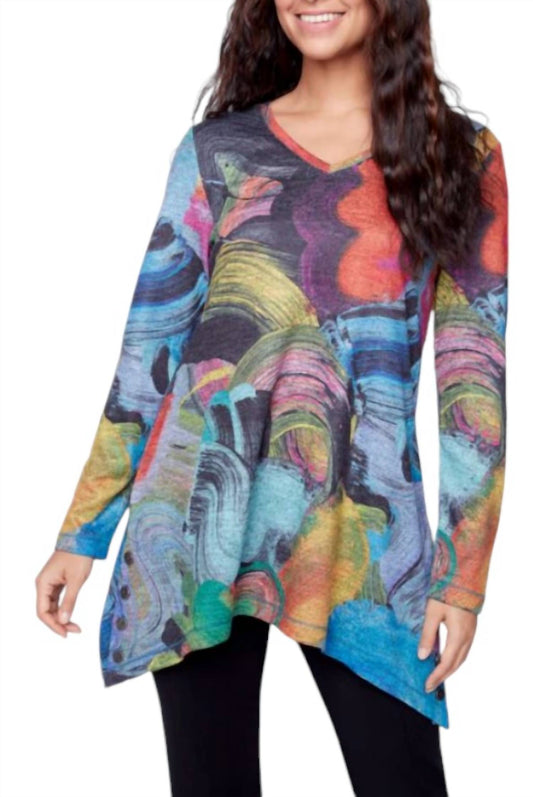 Claire Desjardins - Winter Bouquet Tunic Top