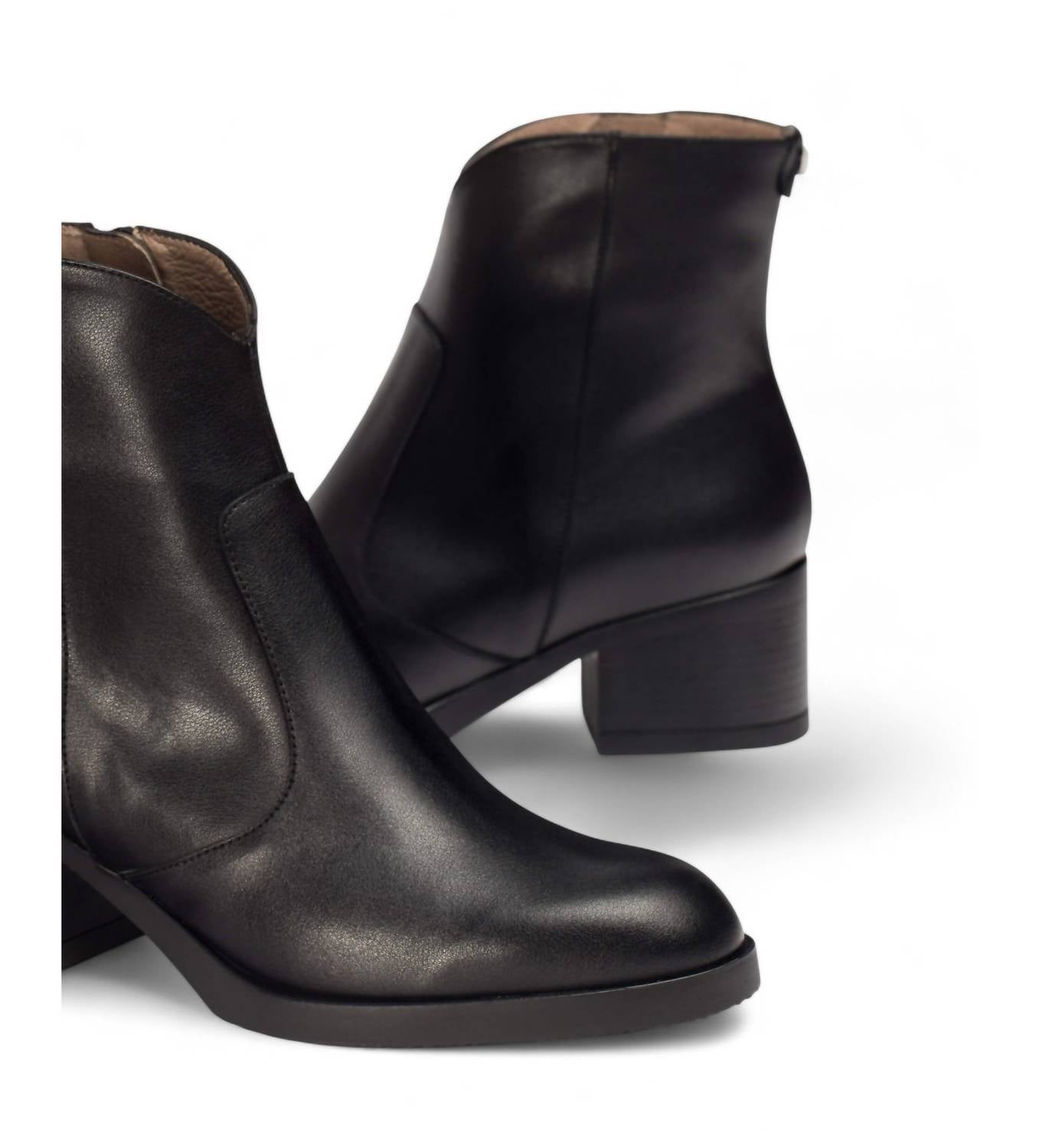 Wonders - Women's Leather Ankle Boots