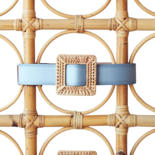 Pamela Munson - Rattan Buckle Belt