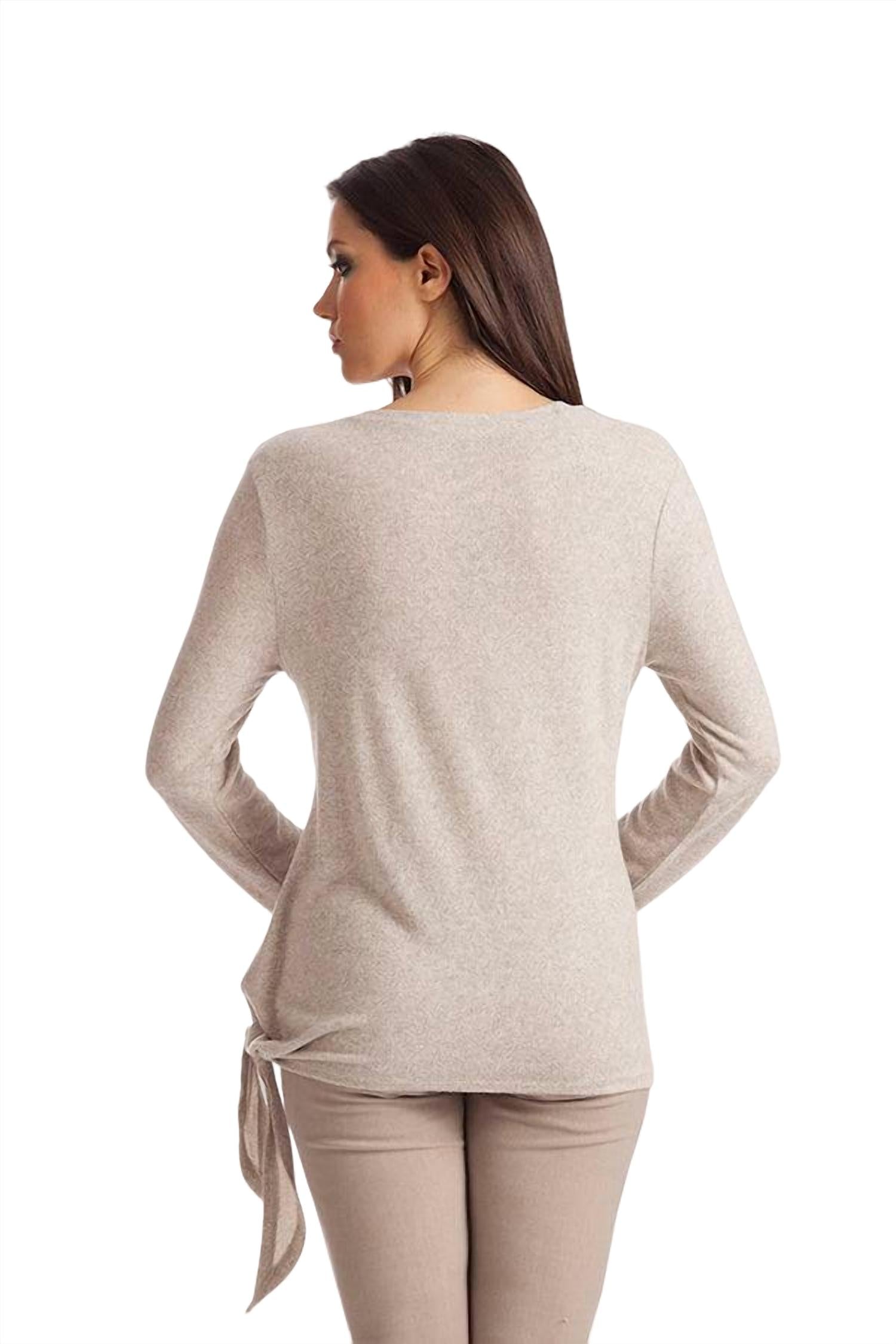 Ellie Side Tie Kashmira Sweater