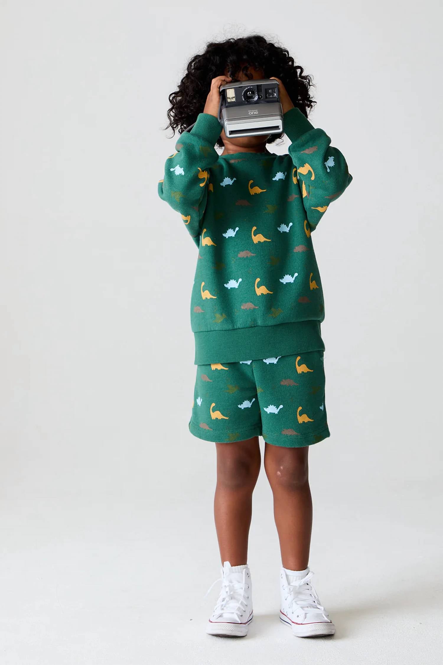 Chaser - Kids' Dino Party Shorts