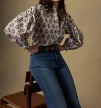 Faherty - Suki Button Front Blouse