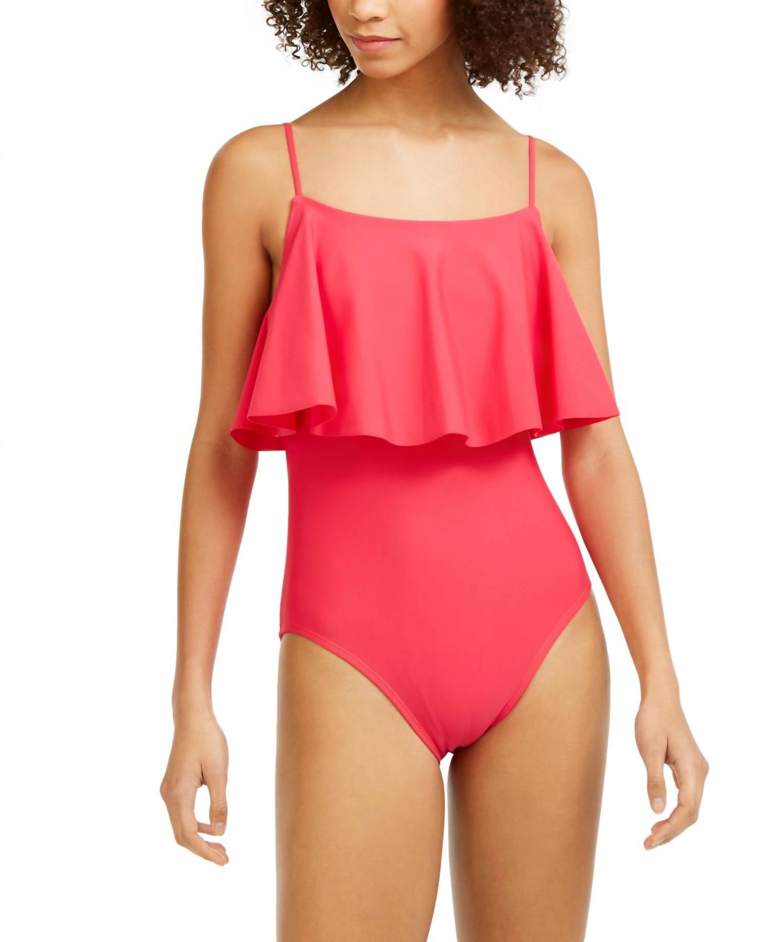 Tommy Hilfiger - Women's Flutter One Piece Swimsuit