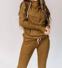 Ampersand Ave - Performance Fleece Halfzip Hoodie